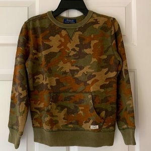 Polo Ralph Lauren Boys Camouflage Sweatshirt